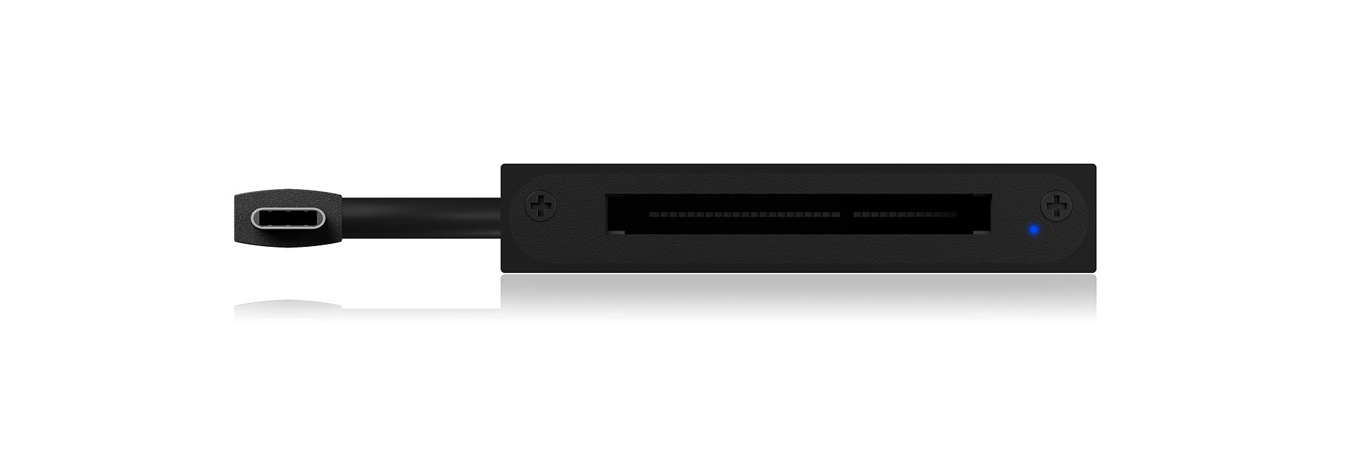 Raidsonic IcyBox IB-CR402-C31 External USB3.1 (Gen 2) Type-C CFast 2.0 Card Reader Black