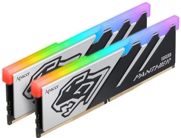 Apacer 32GB DDR5 6000Mhz Kit(2x16GB) Panther RGB Black/Silver