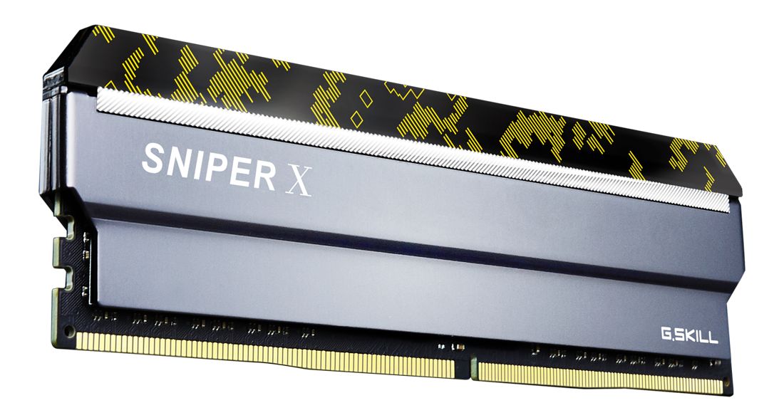 G.SKILL 64GB DDR4 3600MHz Kit(4x16GB) Sniper X Digital Camouflage