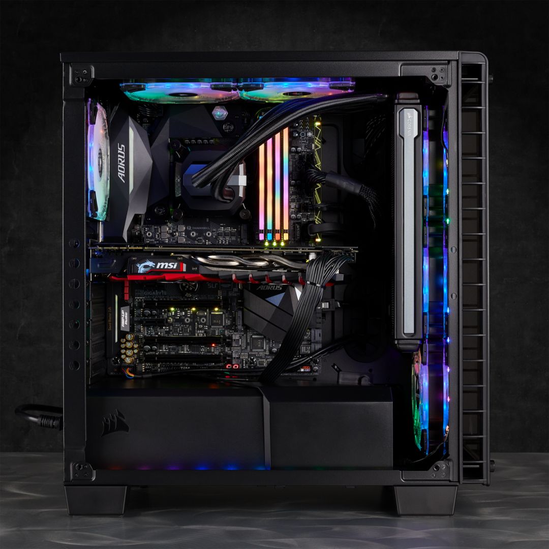 Corsair 64GB DDR4 3600MHz Kit(4x16GB) Vengeance RGB Pro Black