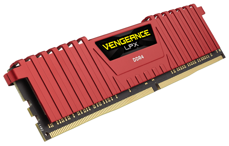 Corsair 8GB DDR4 2666MHz Vengeance LPX Red