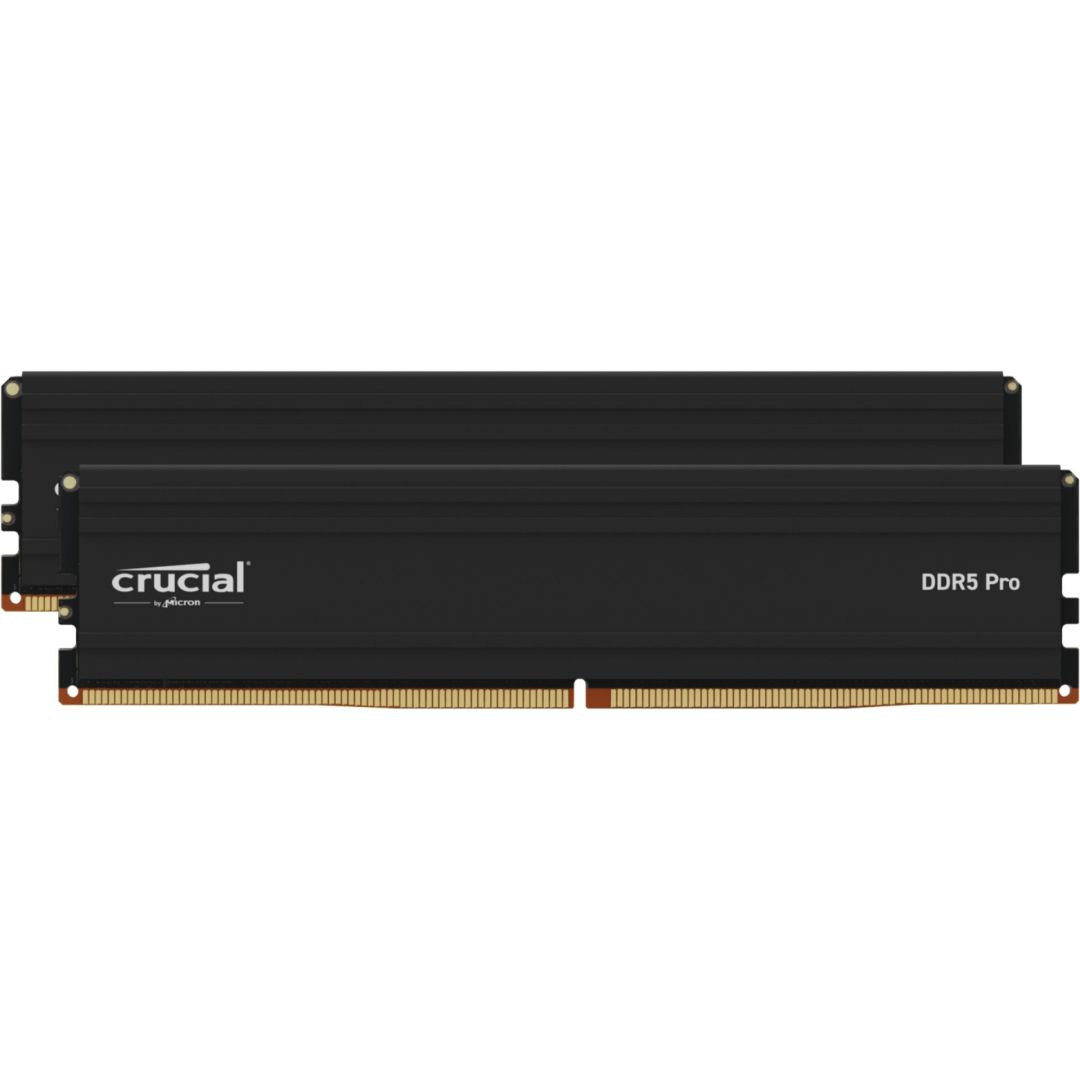 Crucial 64GB DDR5 5600MHz Kit(2x32GB) Pro Black