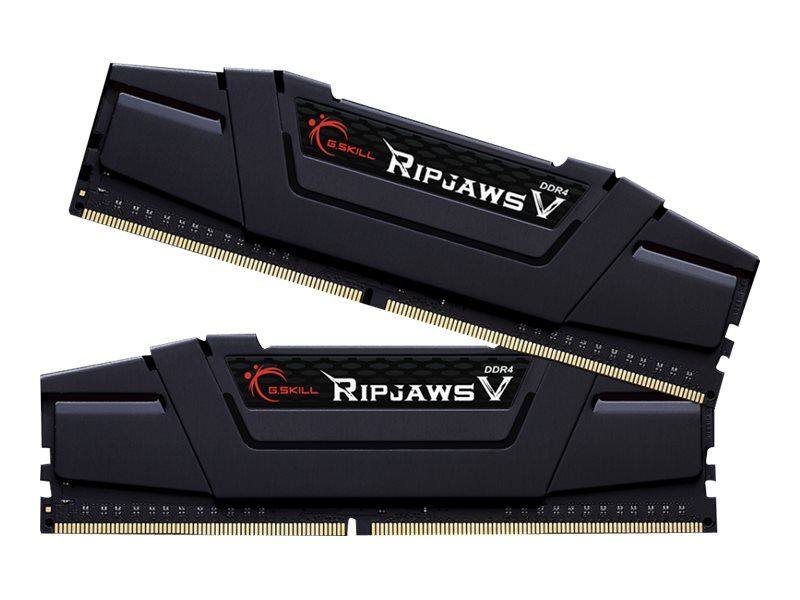 G.SKILL 64GB DDR4 2666MHz Kit(2x32GB) RipjawsV Black