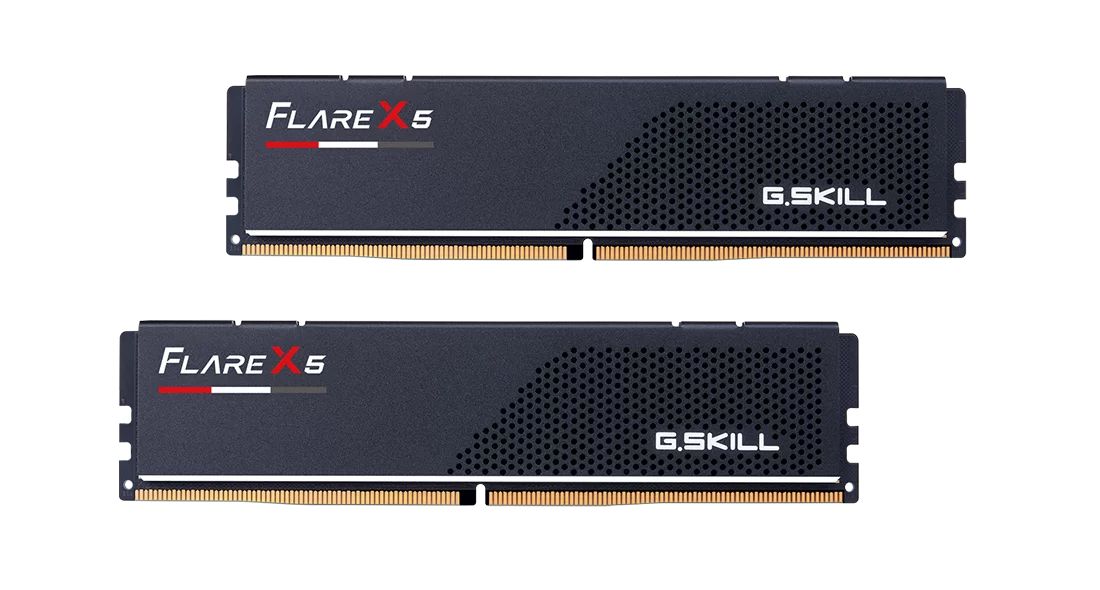 G.SKILL 64GB DDR5 5200MHz Kit(2x32GB) Flare X5 Black