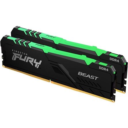 Kingston 16GB DDR5 4800MHz Kit(2x8GB) Fury Beast RGB