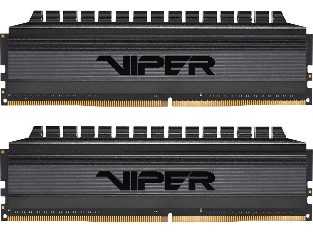 Patriot 64GB DDR4 3600MHz Kit(2x32GB) Viper Blackout