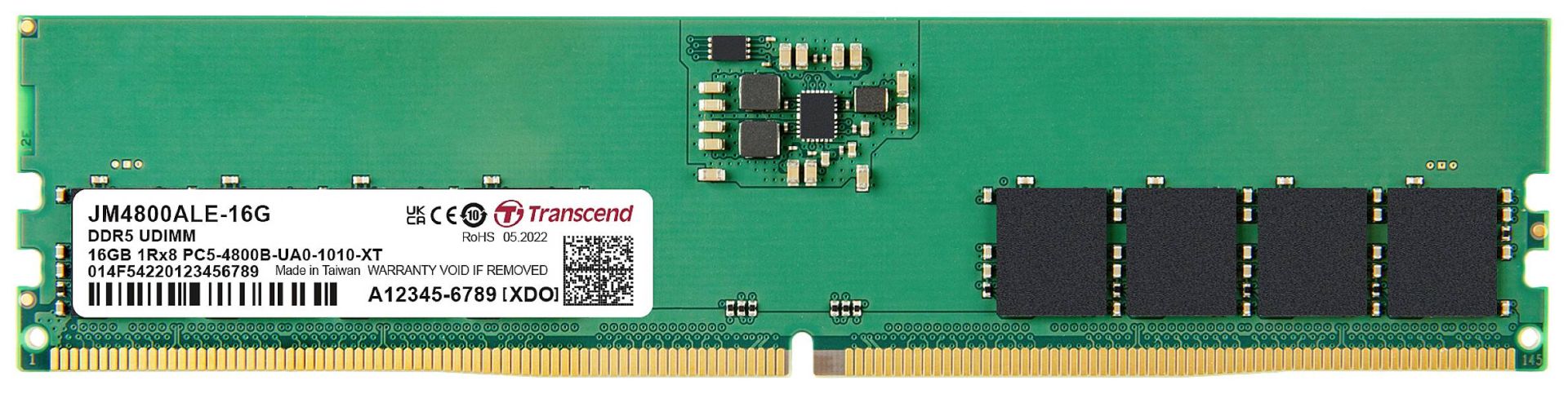 Transcend 16GB DDR5 4800MHz