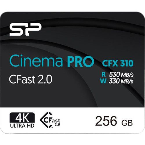 Silicon Power 256GB Compact Flash Cinema Pro