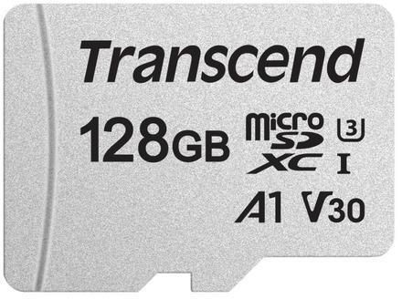 Transcend 128GB microSDXC Class 10 UHS-I U3 A1 V30 adapter nélkül