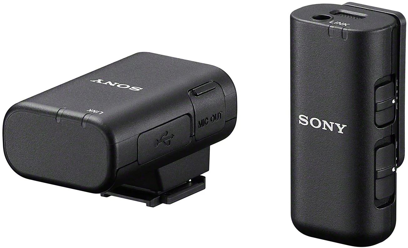 Sony ECM-W3S Wireless Microphone Black