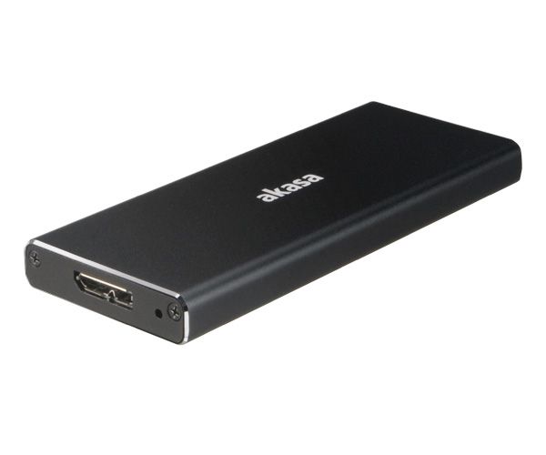 Akasa USB 3.1 Gen1 aluminium enclosure for M.2 (NGFF) SSD