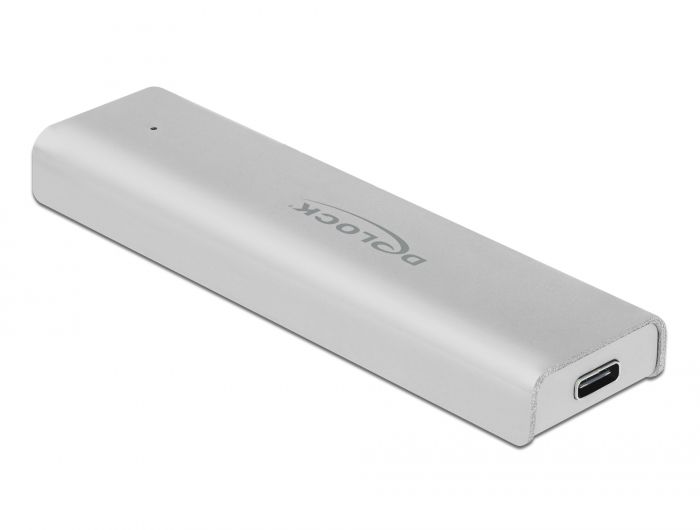 DeLock External Enclosure for M.2 NVMe PCIe SSD with SuperSpeed USB 10 Gbps (USB 3.2 Gen 2) USB Type-C female