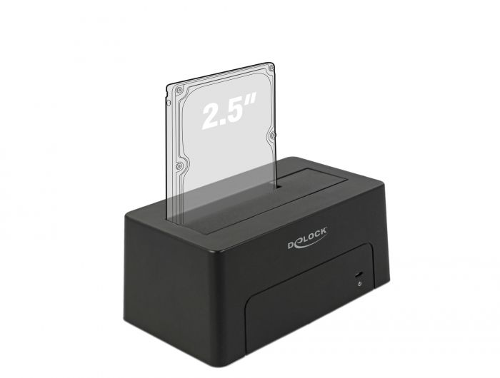 DeLock USB Type-C 3.1 Docking Station for 1x SATA HDD/SSD