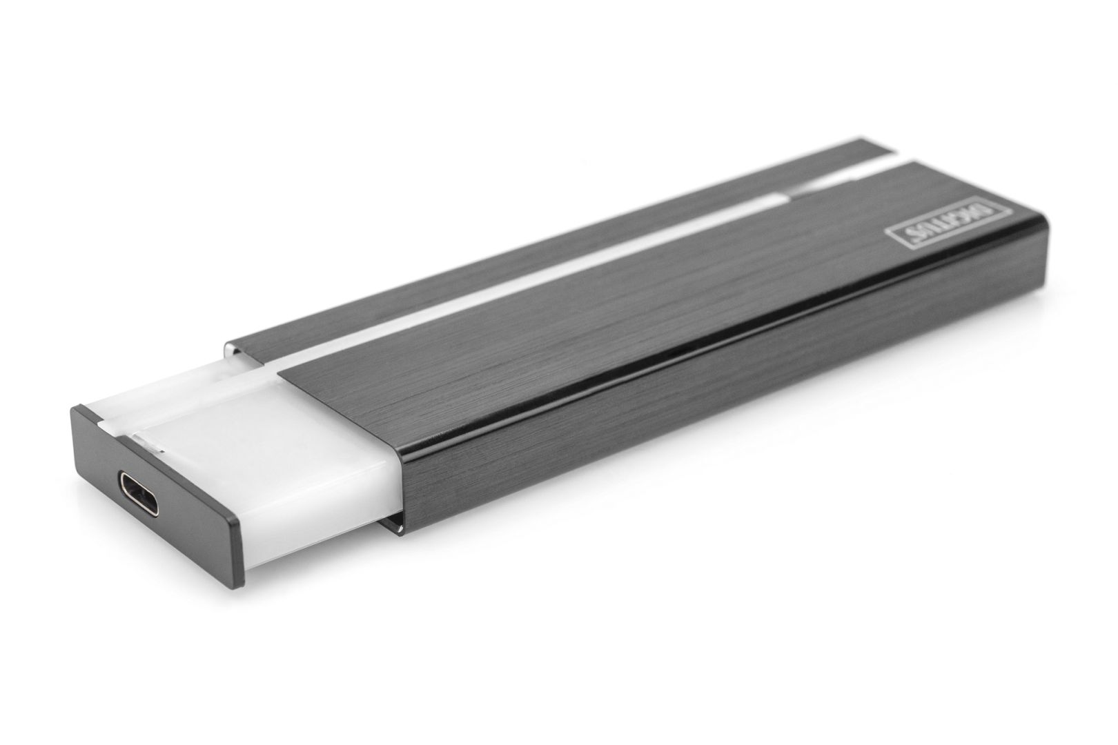 Digitus Mini Enclosure for M.2 NVMe PCIe SSD USB3.1 Type-C Black