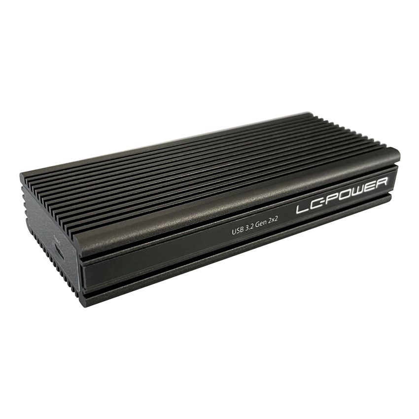 LC Power LC-M2-C-NVME-2X2 M.2 NVMe SSD Enclosure