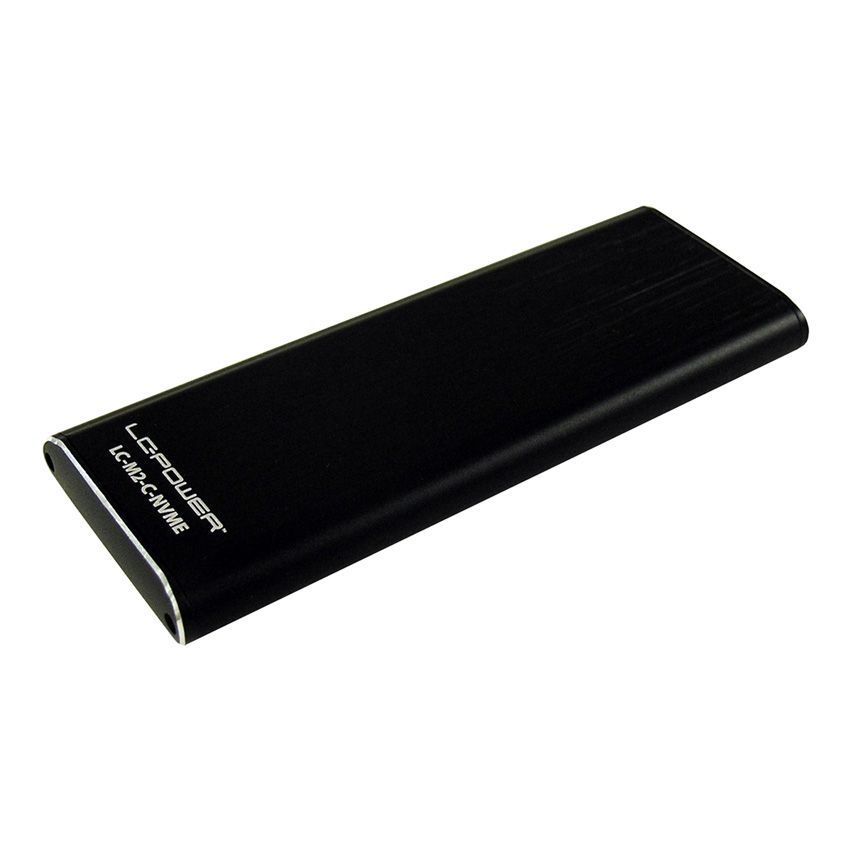 LC Power LC-M2-C-NVME USB 3.1 Gen. 2 Type-C M.2 SSD Enclosure