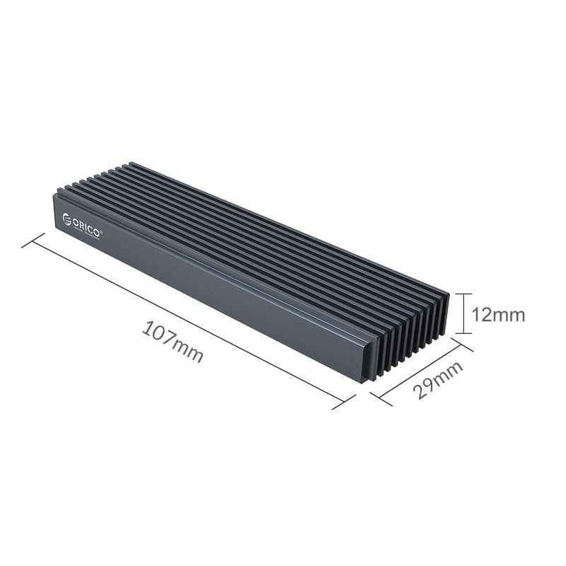 Orico M2PJM-C3-GY M.2 NVMe/SSD USB3.1 Type-C Enclosure Gray