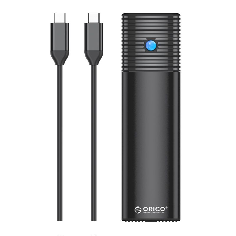 Orico USB3.2 Gen2 Type-C M.2 NVMe/NGFF(SATA) Dual Protocol SSD Enclosure Black
