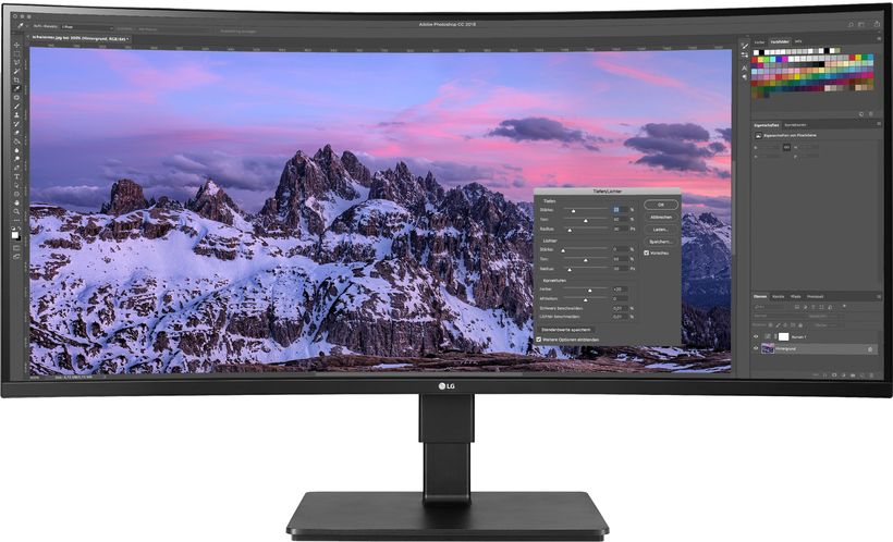 LG 35BN77CP-B LED Curved