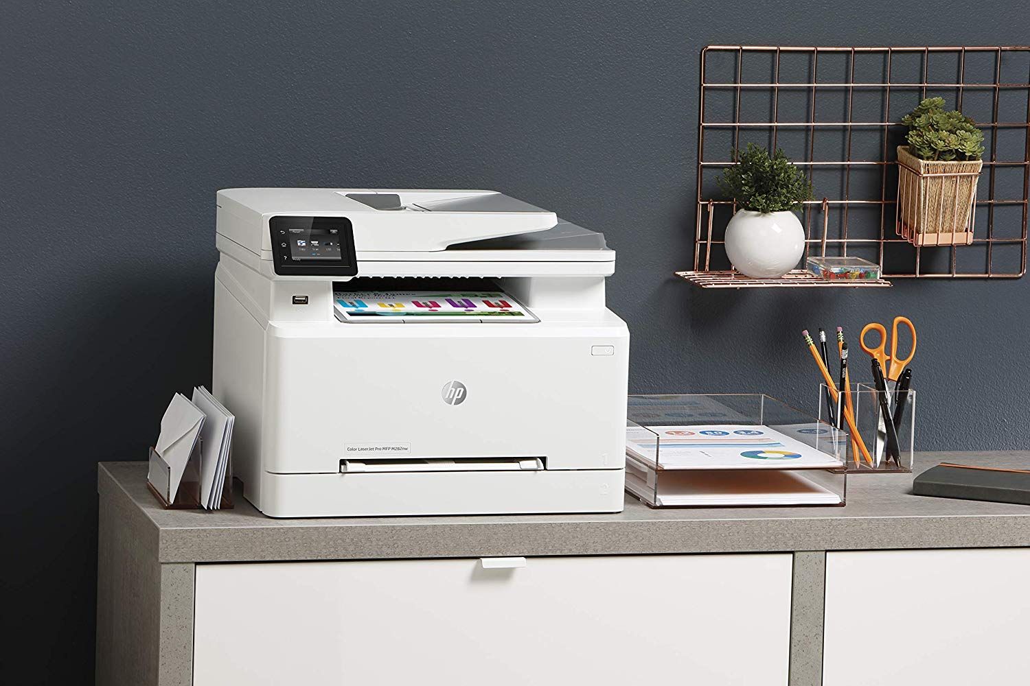 HP Color LaserJet Pro M282nw (7KW72A) wireless színes lézernyomtató/másoló/síkágyas scanner