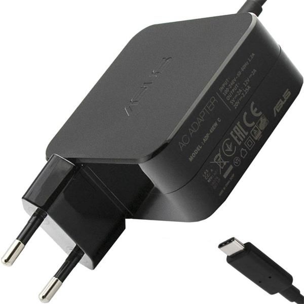 Asus 65W PD USB Type-C Notebook Adapter Black