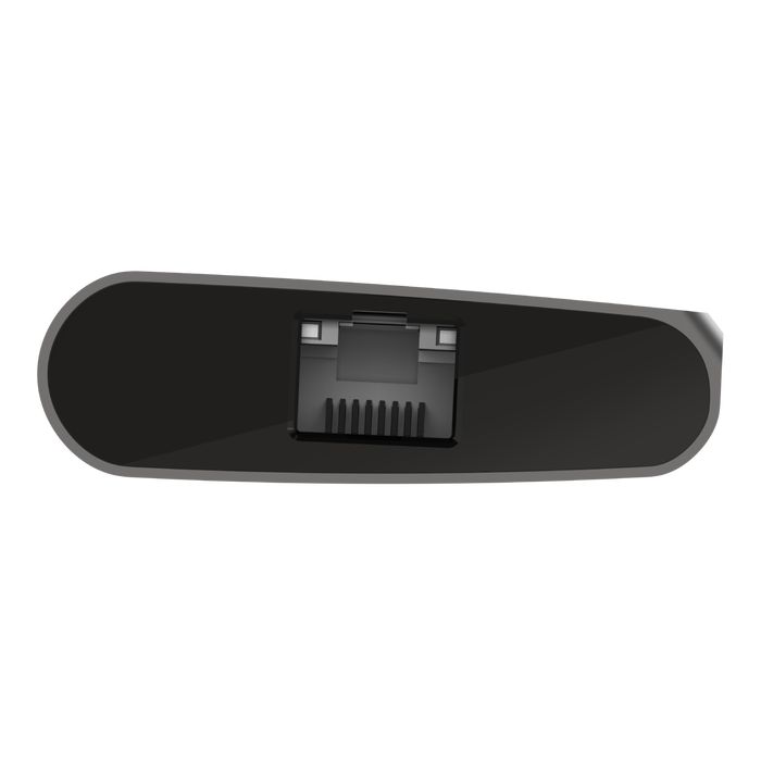 Belkin Connect USB-C 7-in-1 Multiport Adapter Grey