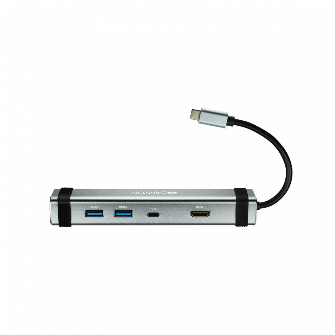 Canyon CNS-TDS03DG 4-in-1 USB Type-C Multiport Hub Space Grey