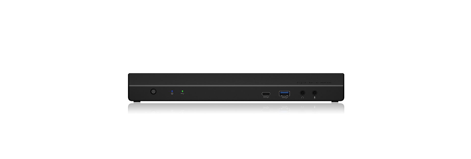 Raidsonic IcyBox IB-DK2244AC USB Type-C DockingStation with triple video output Black