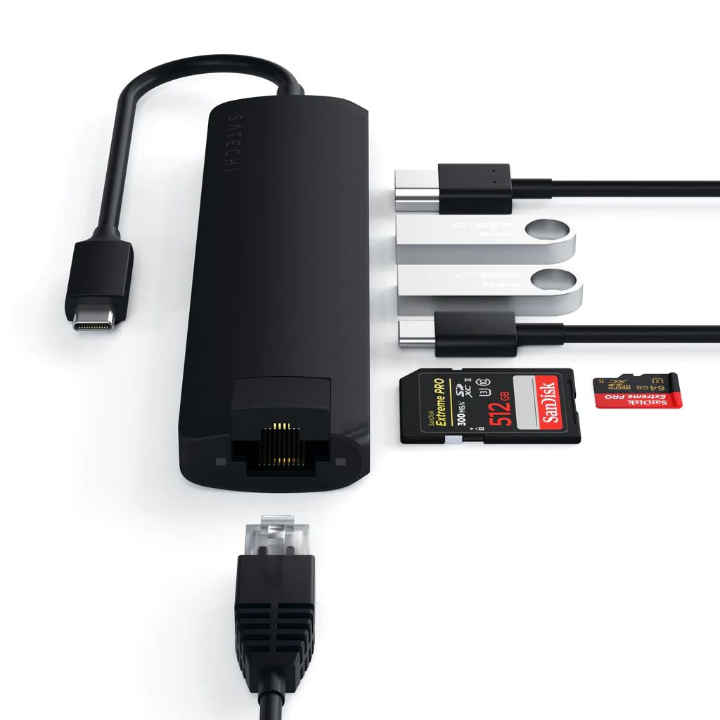 Satechi Type-C Slim Multiport Black