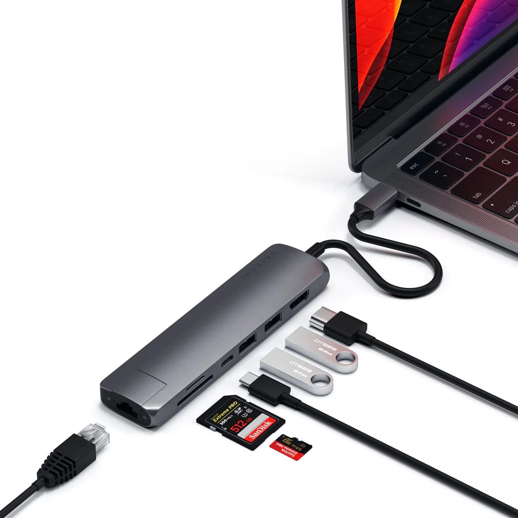 Satechi Type-C Slim Multiport Space Grey