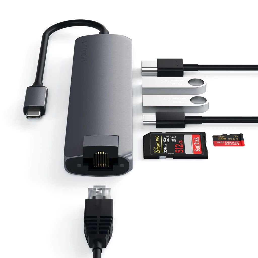 Satechi Type-C Slim Multiport Space Grey