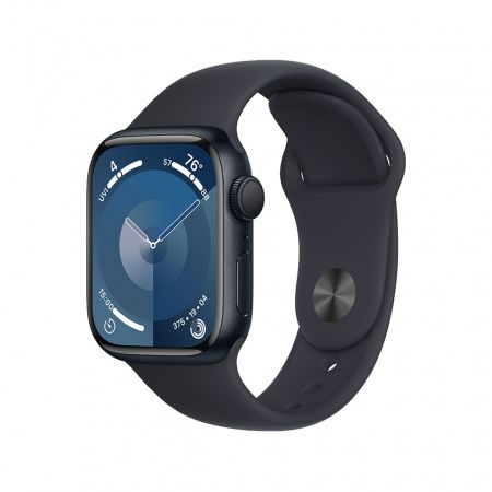 Apple Watch S9 GPS 45mm Midnight Alu Case with Midnight Sport Band S/M