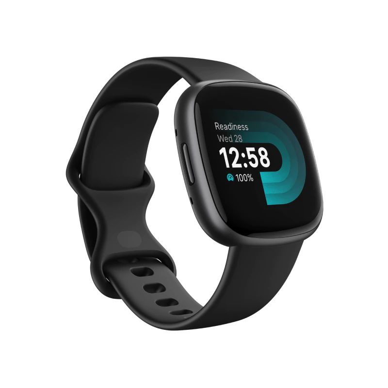 Fitbit Versa 4 Black/Graphite Aluminum