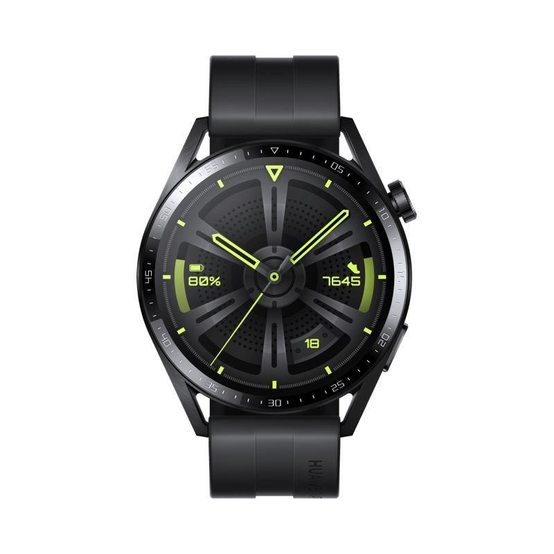 Huawei Watch GT 3 46mm Active Fluoroelastomer Light Black