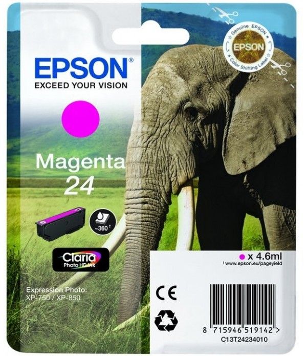 Epson T2423 (24) Magenta tintapatron