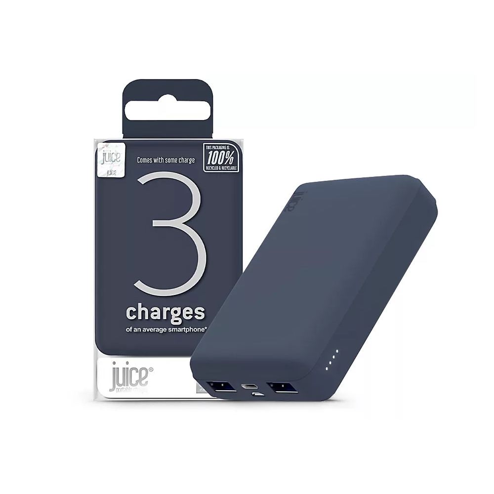 Juice ECO 3 Charge 10000mAh Powerbank Navy