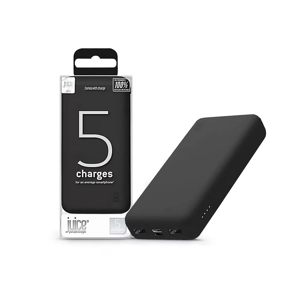 Juice ECO 5 Charge 15000mAh Powerbank Black