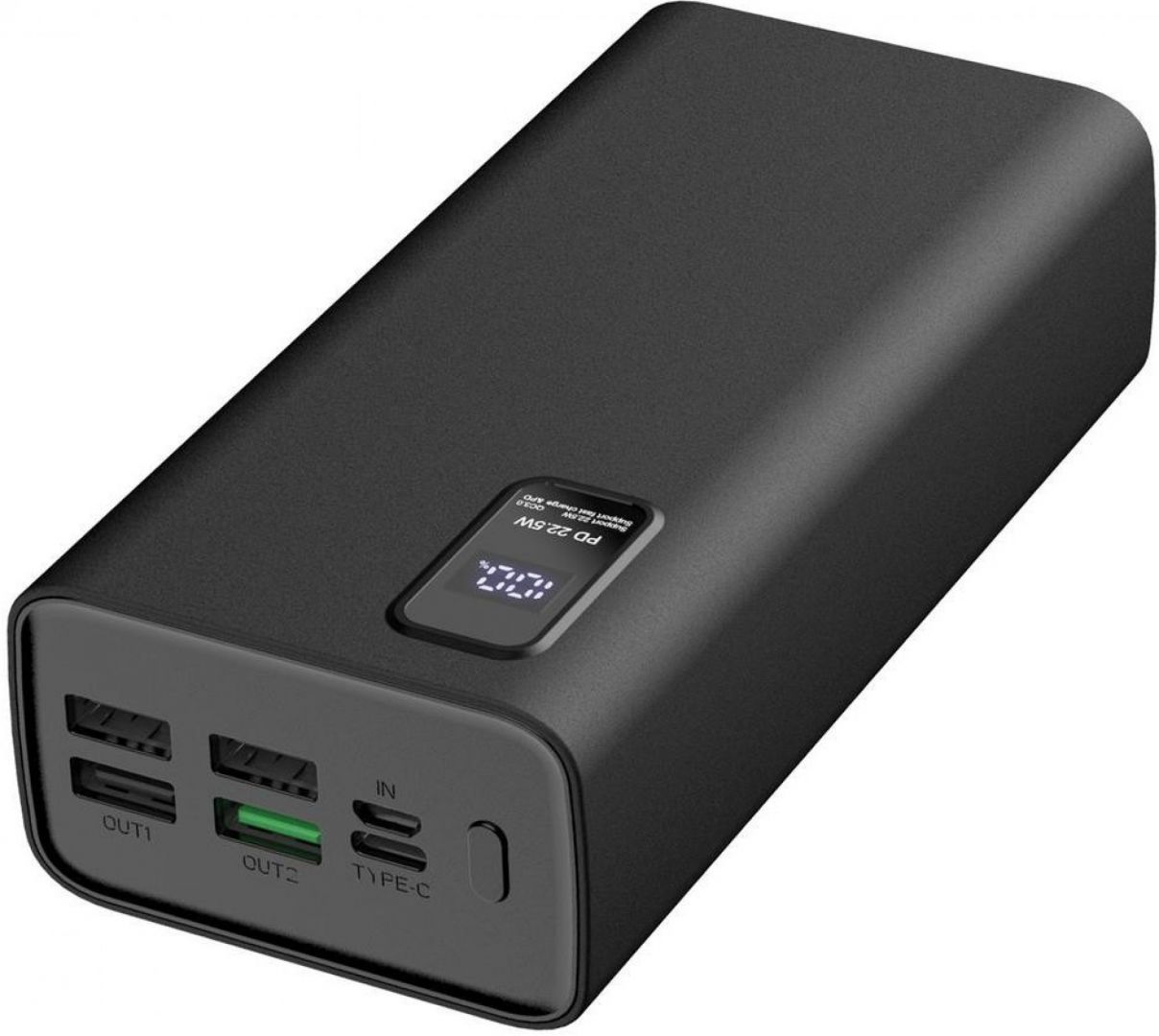 Platinet PMPB30WQC728B 30000mAh PowerBank Black