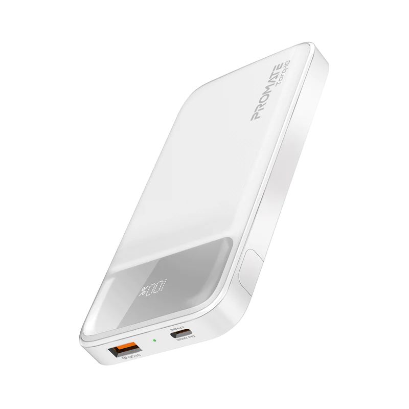 Promate  Torq-10 10000mAh PowerBank White