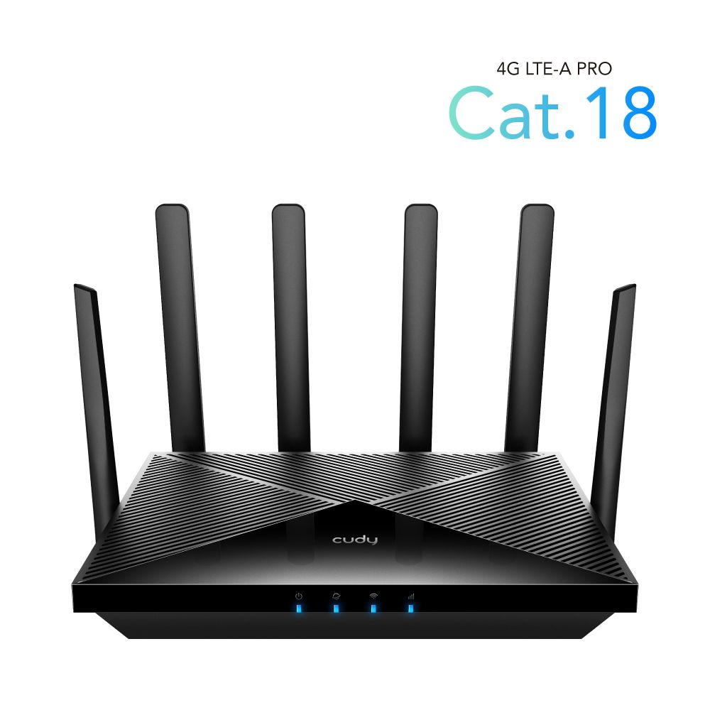 Cudy LT18 4G LTE Cat 18 AX1800 Wi-Fi 6 Router