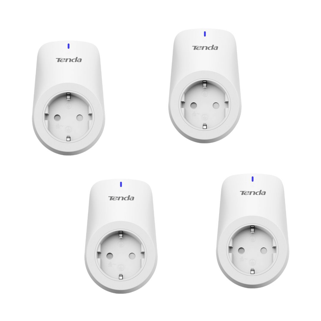 Tenda SP6 EU Beli Smart Wi-Fi Plug (4 Pack) White