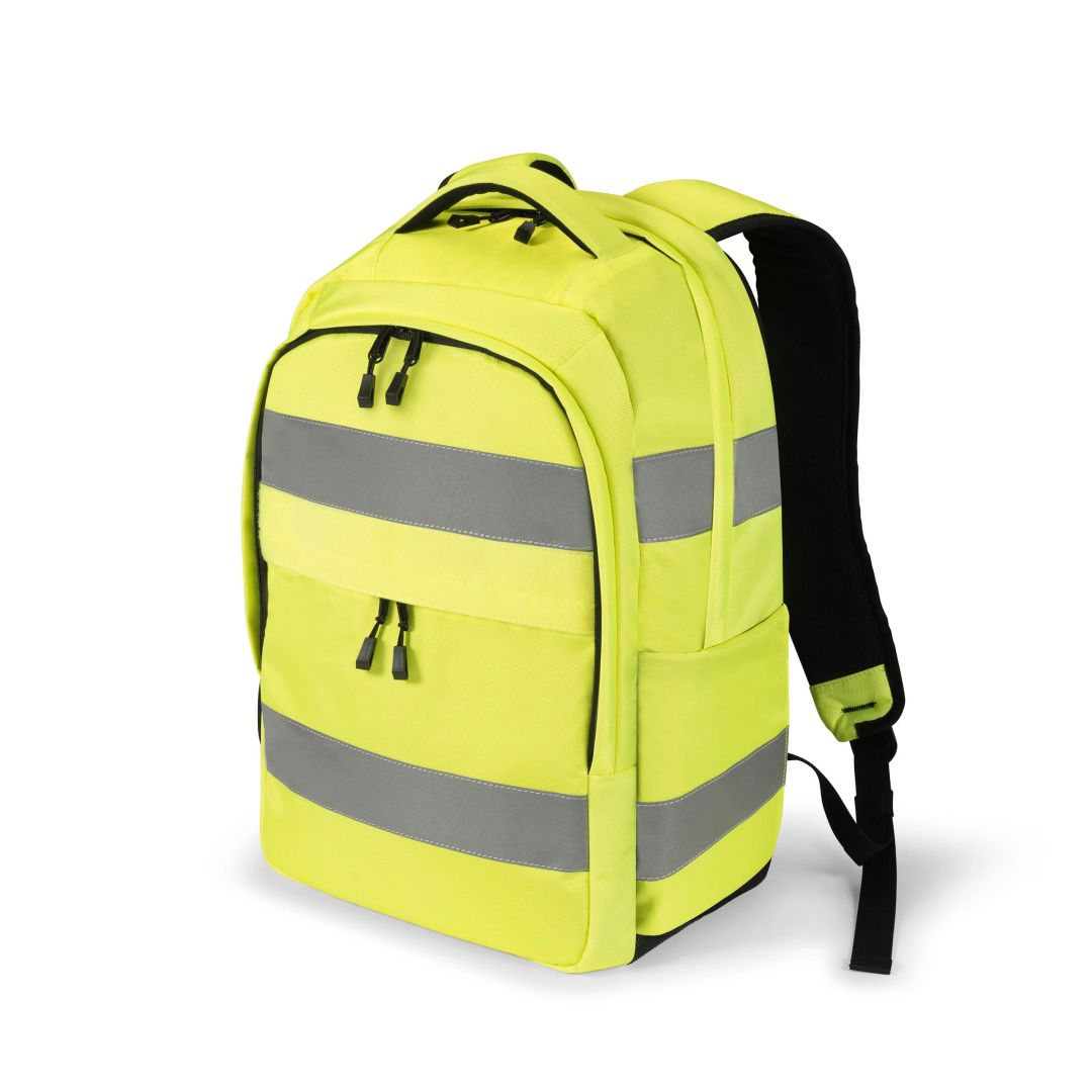 Dicota Backpack Hi-Vis 25 litres Yellow