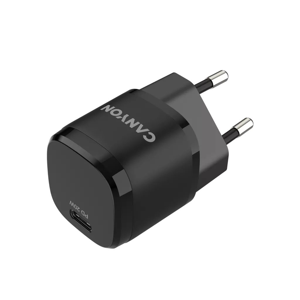 Canyon CNE-CHA20B05 Wall Charger PD 20W Black