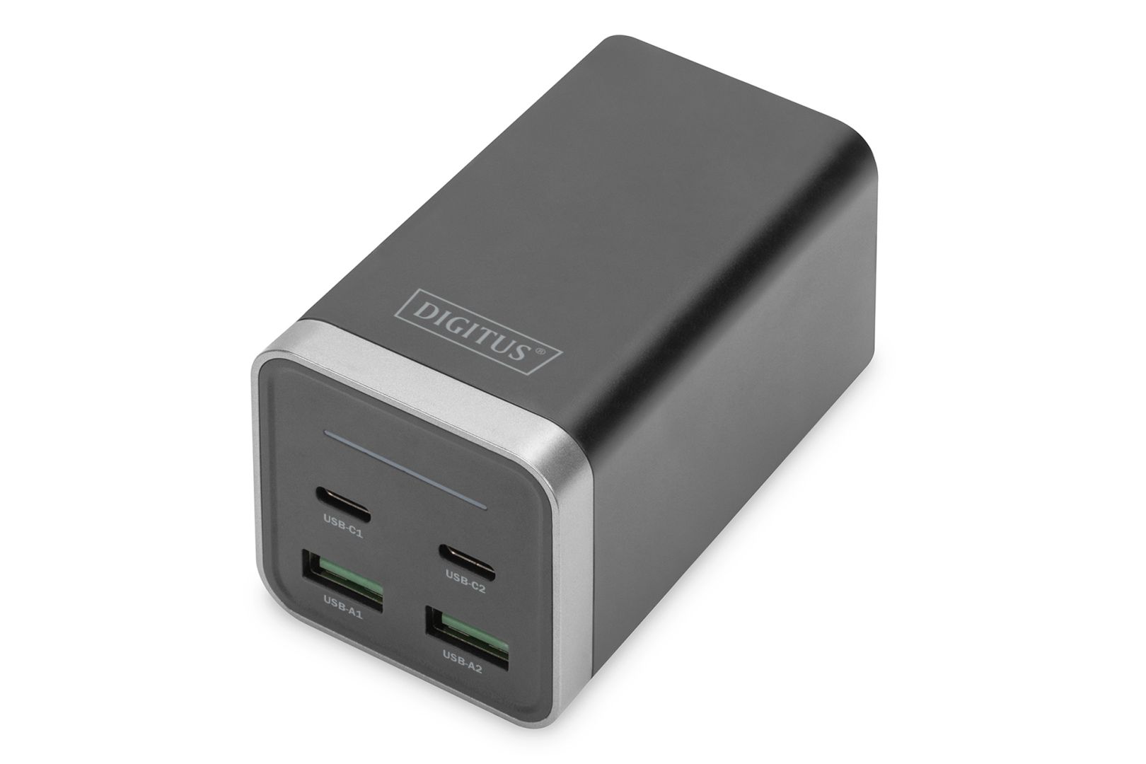 Digitus 4-Port USB-charging adapter 65W Grey