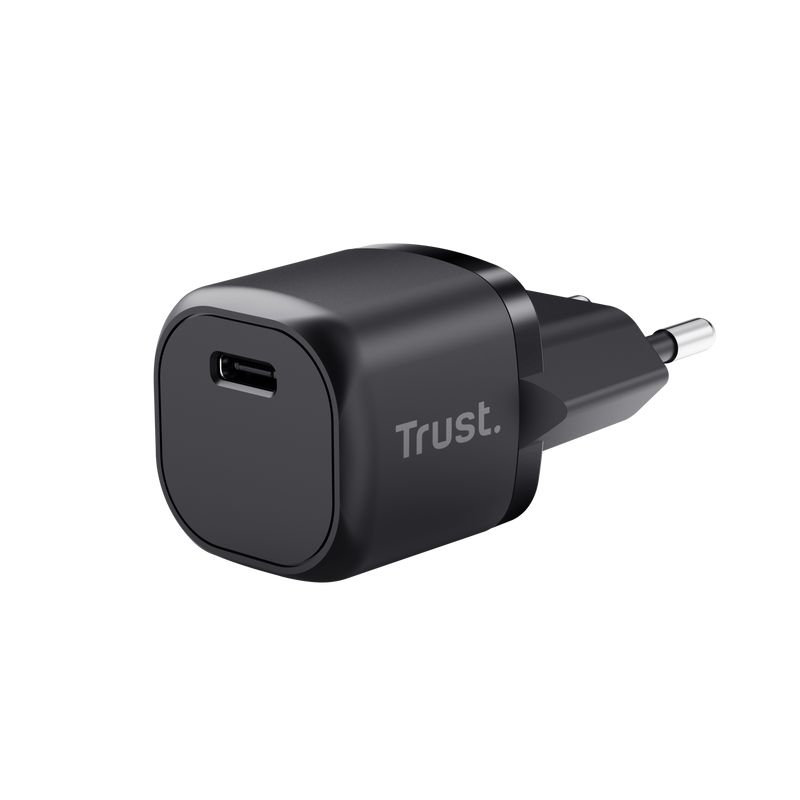 Trust Maxo Ultra Small 20W USB-C PD Charger Black