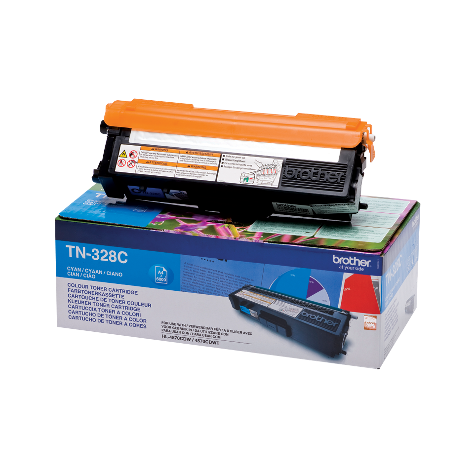 Brother TN-328C Cyan toner