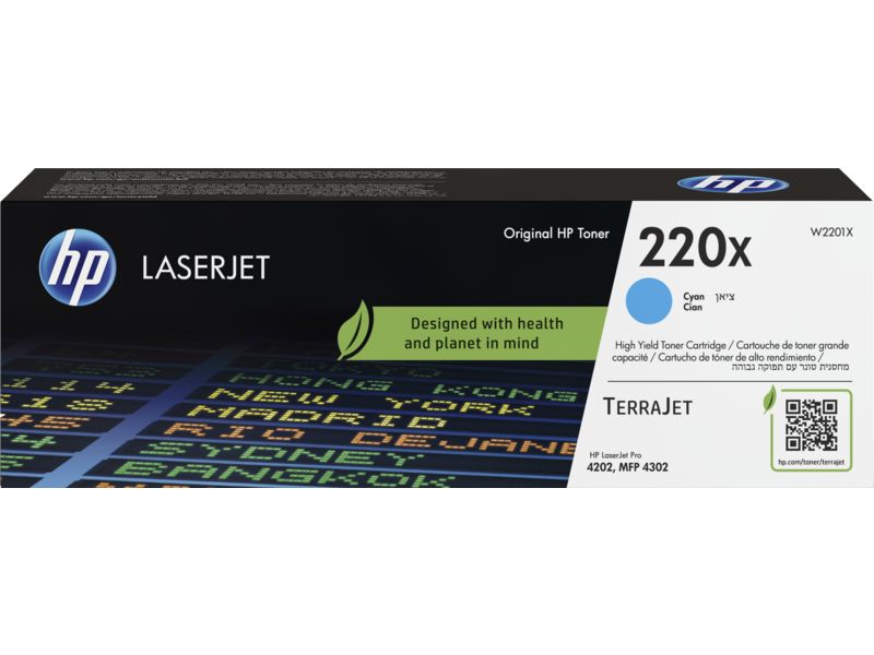 HP 220X Cyan toner