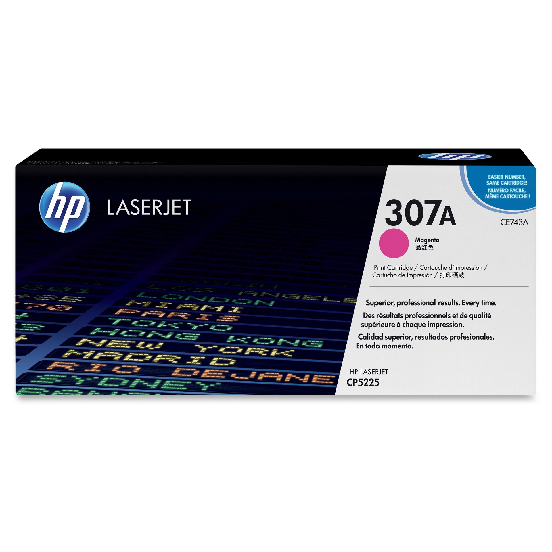 HP CE743A (307A) Magenta toner