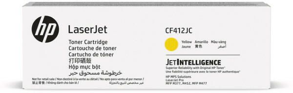 HP CF412JC Yellow toner