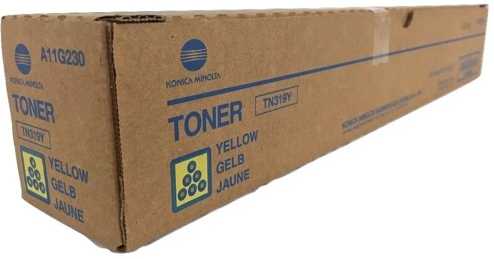 Konica Minolta TN-319 Yellow toner